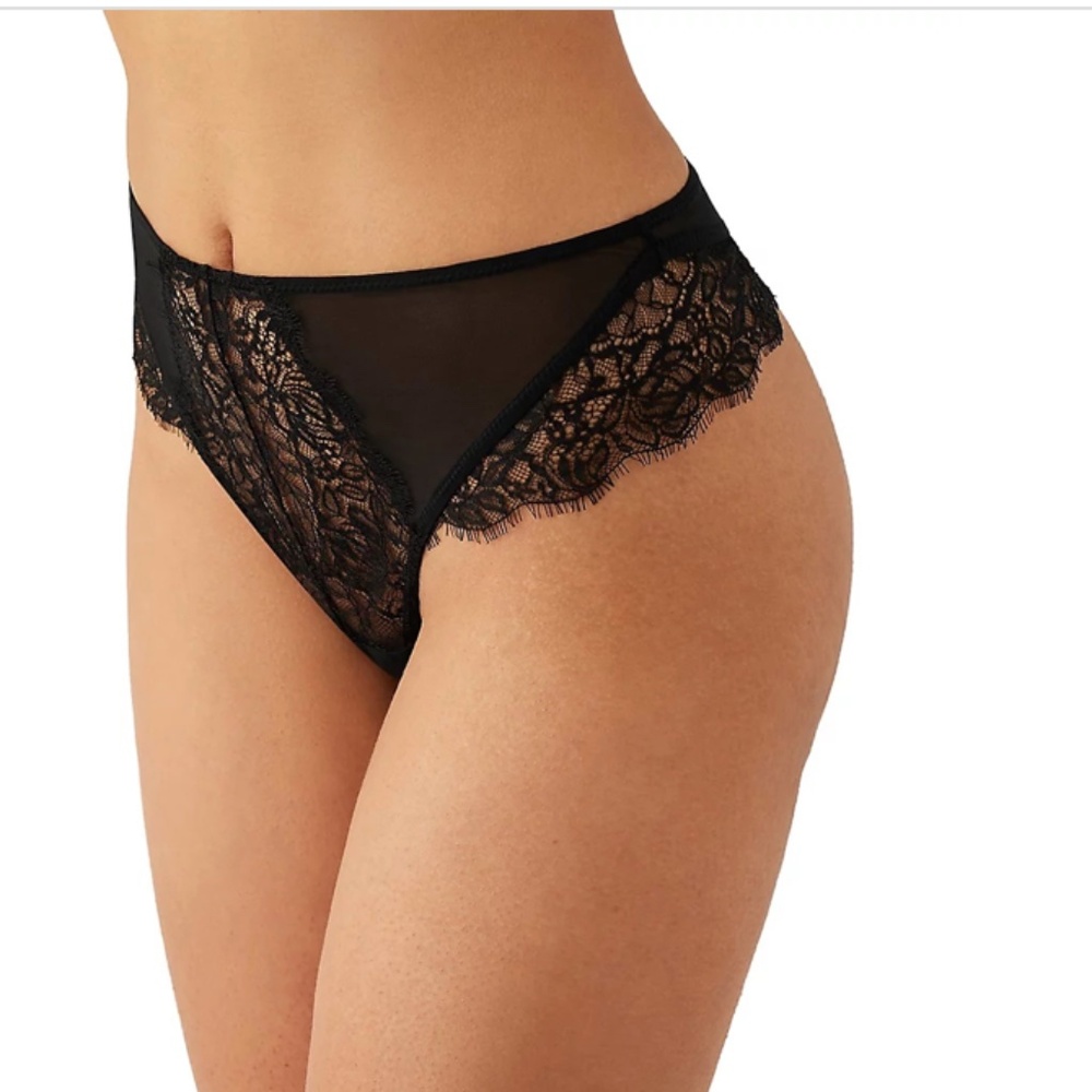 B. Tempt'd by Wacoal It's on Mesh Lace Thong
